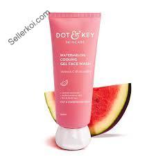 Dot & Key Watermelon Cooling Gel Face Wash With Vitamin C & Cucumber (100ml)